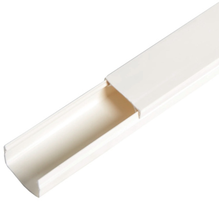 Кабель-канал 20x10 мм 2 м цвет белый Кабель-канал 20x10 мм 2 м цвет белый